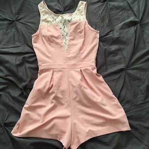 Basil & Lola Pink Romper